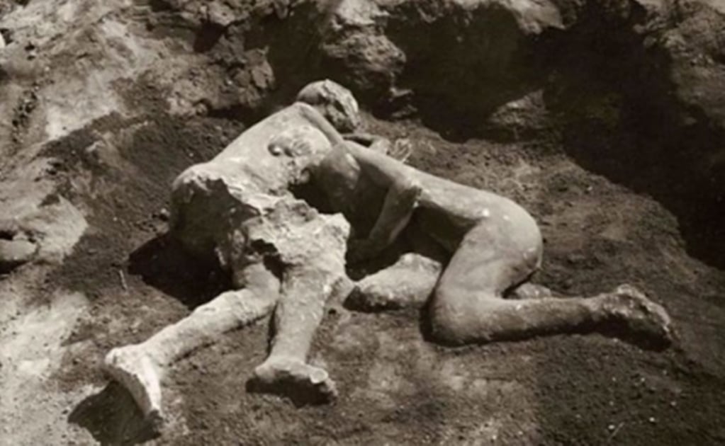 Los "amantes de Pompeya" eran dos hombres