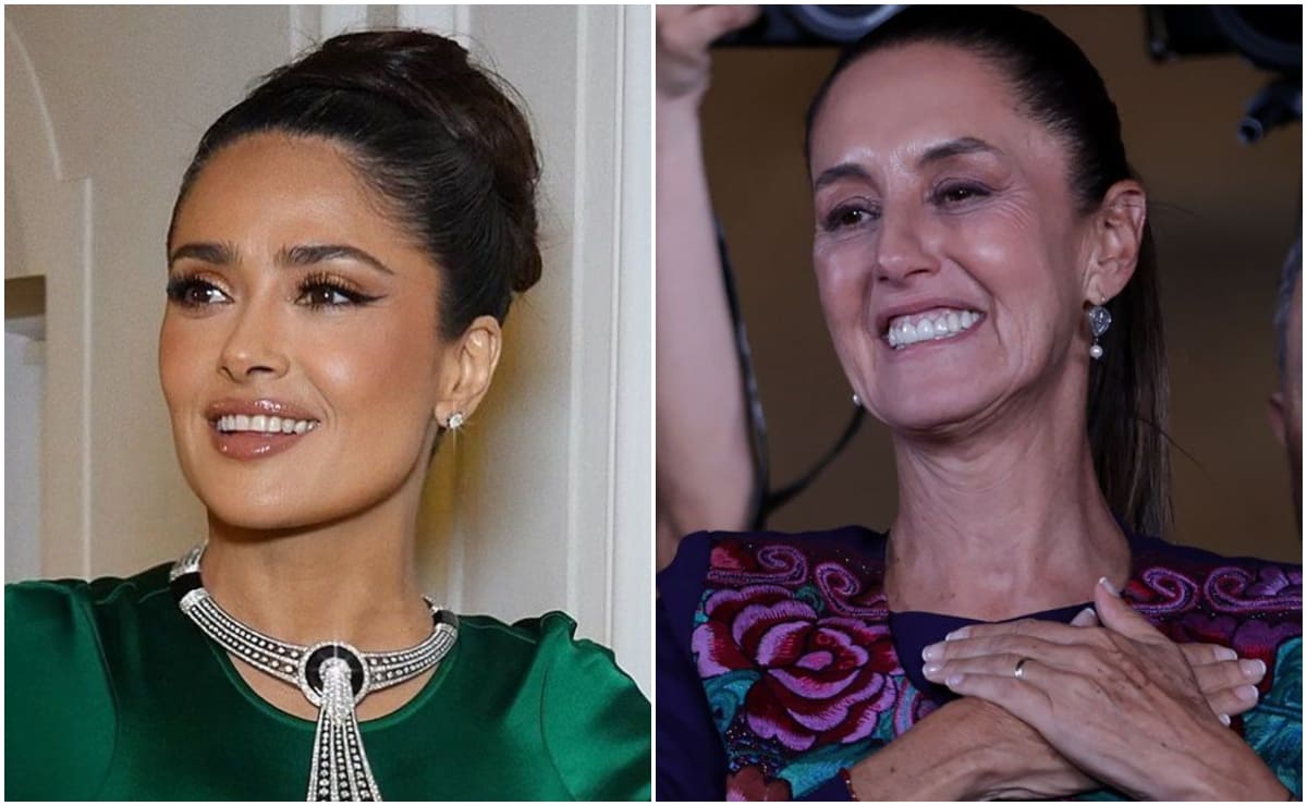 El mensaje de Salma Hayek tras triunfo de Claudia Sheinbaum; "Histórico"