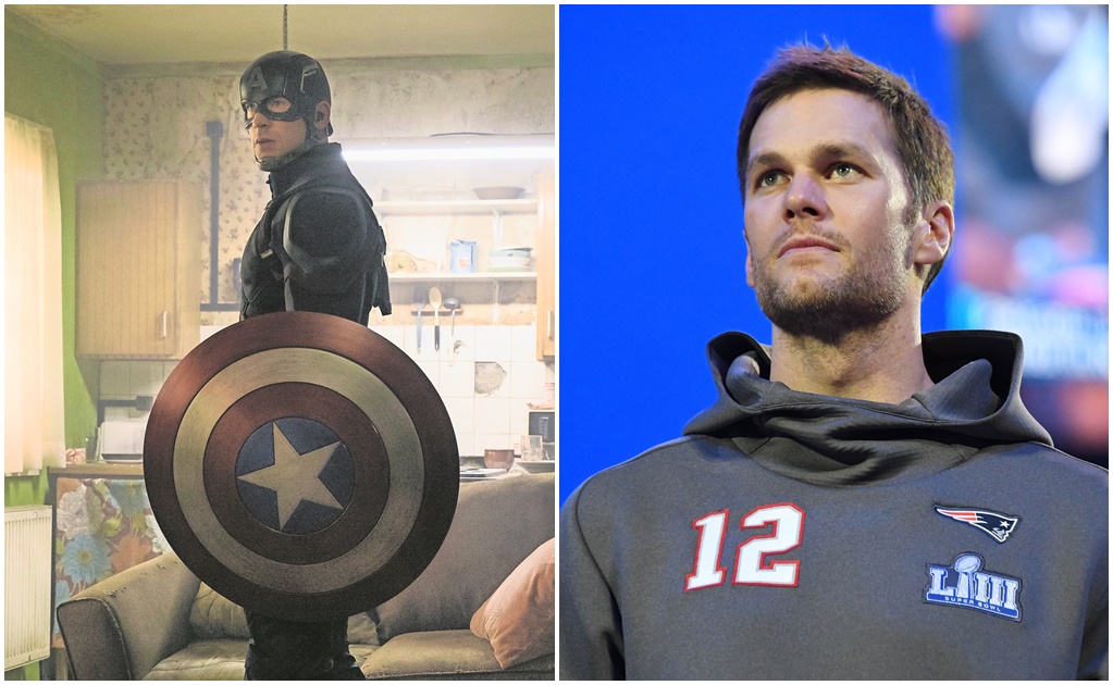 Capitán América le da la espalda a Tom Brady porque apoya a Trump