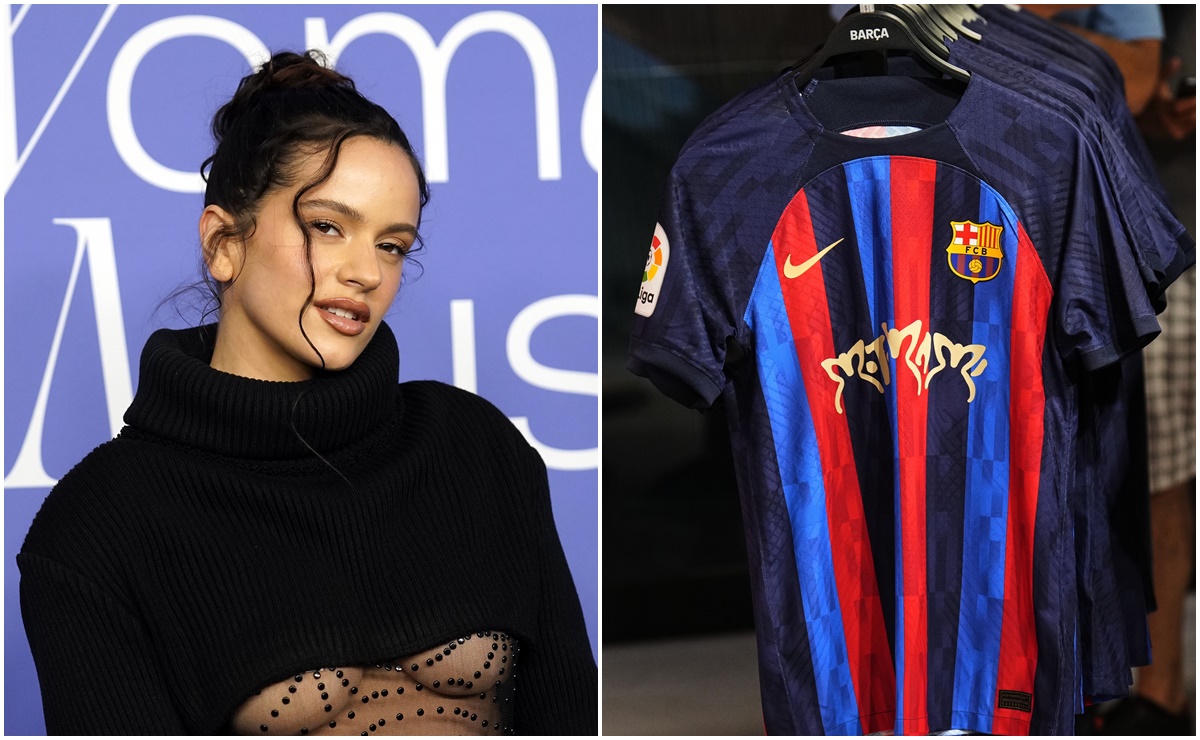 Rosalía y su Motomami llegan a la camiseta del Barcelona para el 'Clásico'