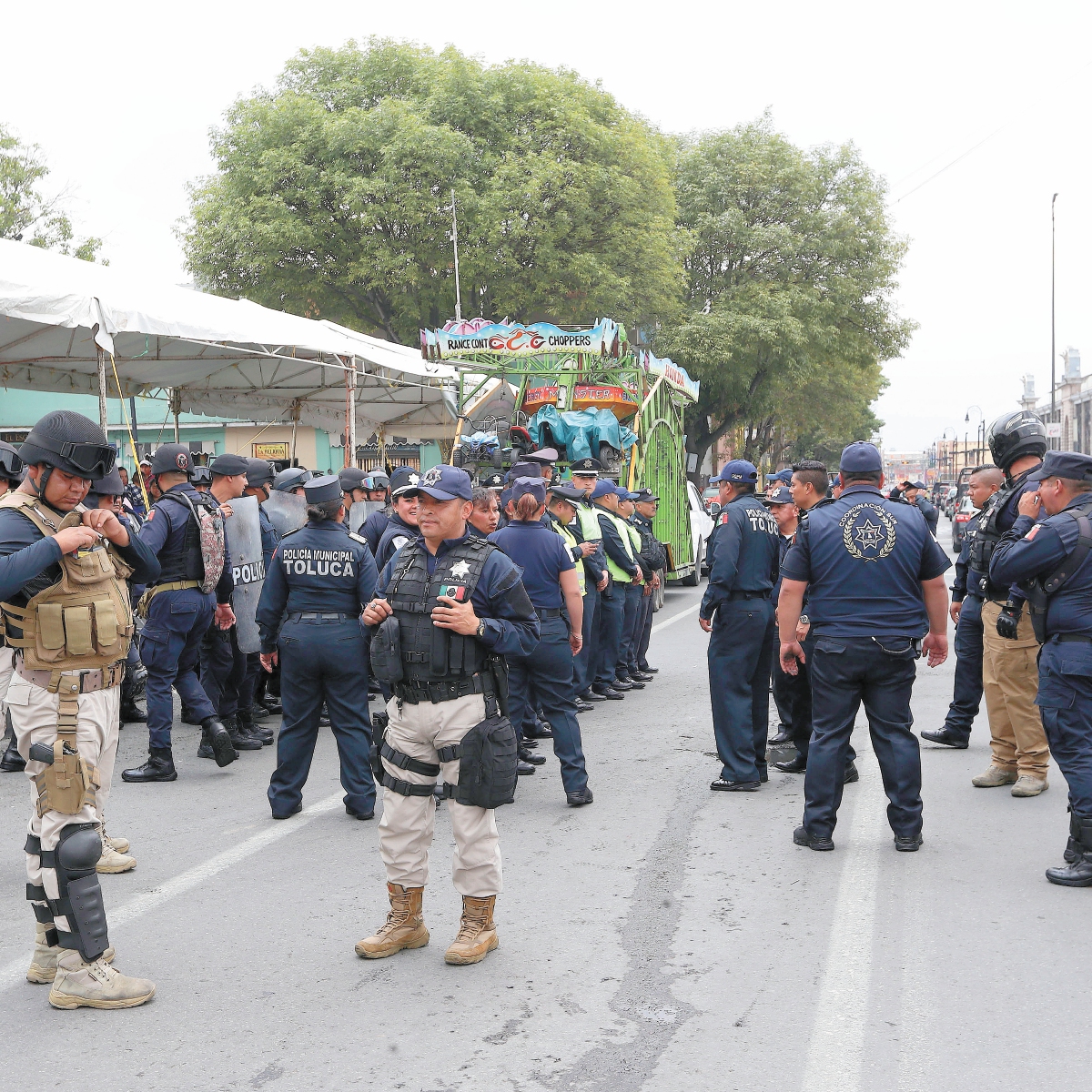 Toluca: 50% de policía, no apta para usar arma