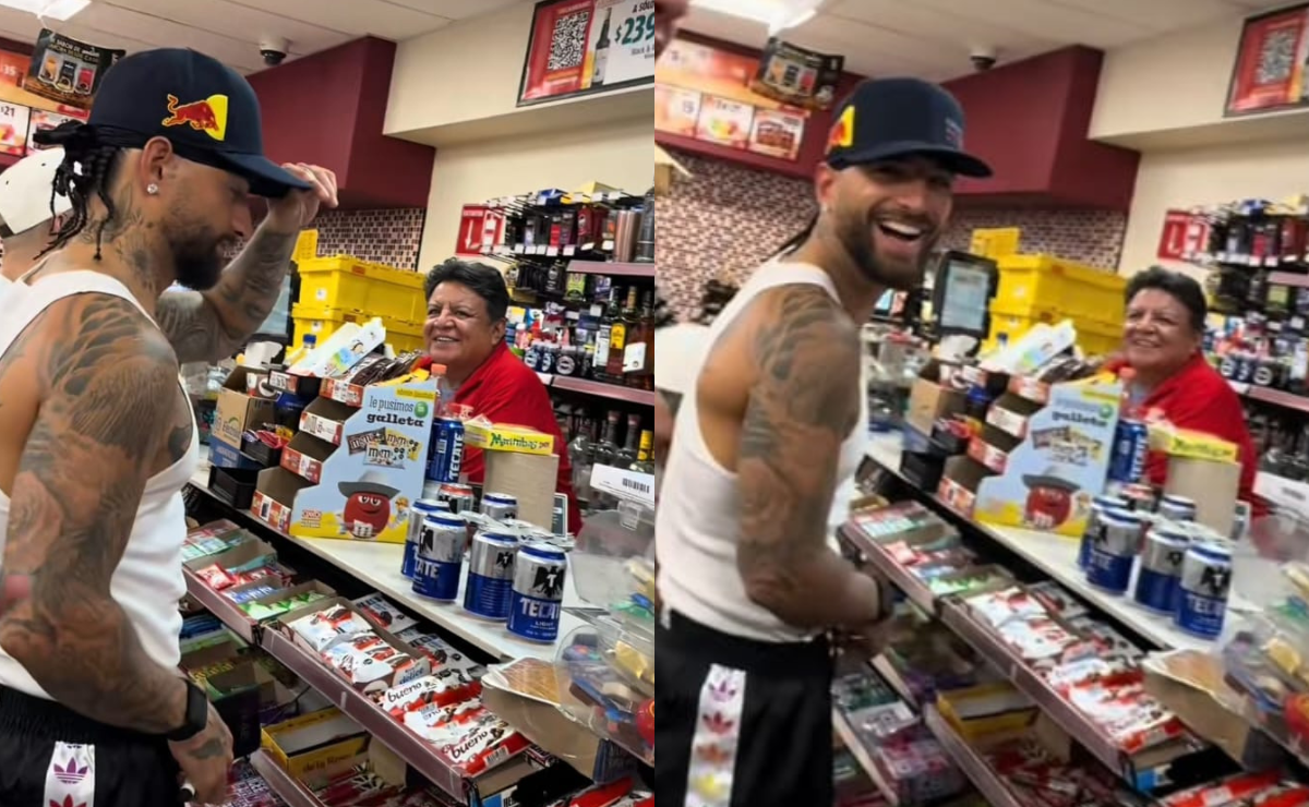 Maluma compra cervezas en Oxxo de Monterrey y el cajero lo confunde; "te pareces a Maluma". VIDEO