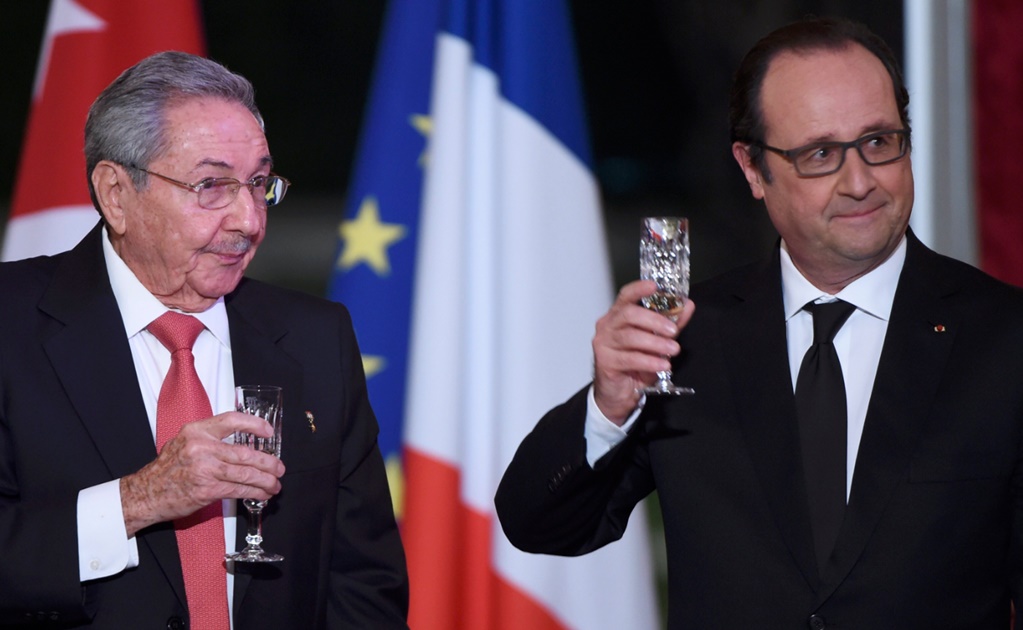 Exhorta Hollande a Obama a retirar embargo a Cuba