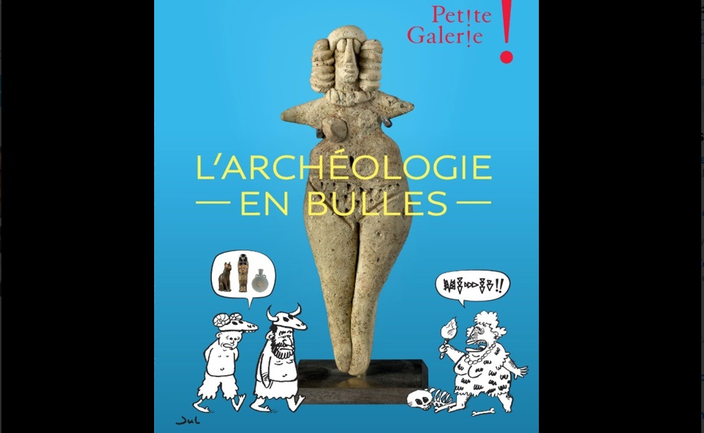 La arqueología y el cómic reunidos en el Louvre