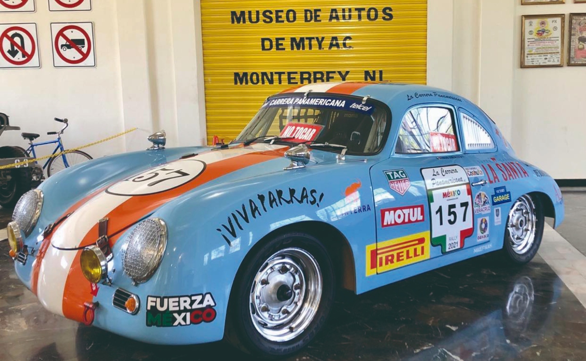 Hay autos de carreras, tanques, y varios modelos de cada década; algunos emblemáticos para Monterrey. Foto: Museo de Autos y Transporte de Monterrey