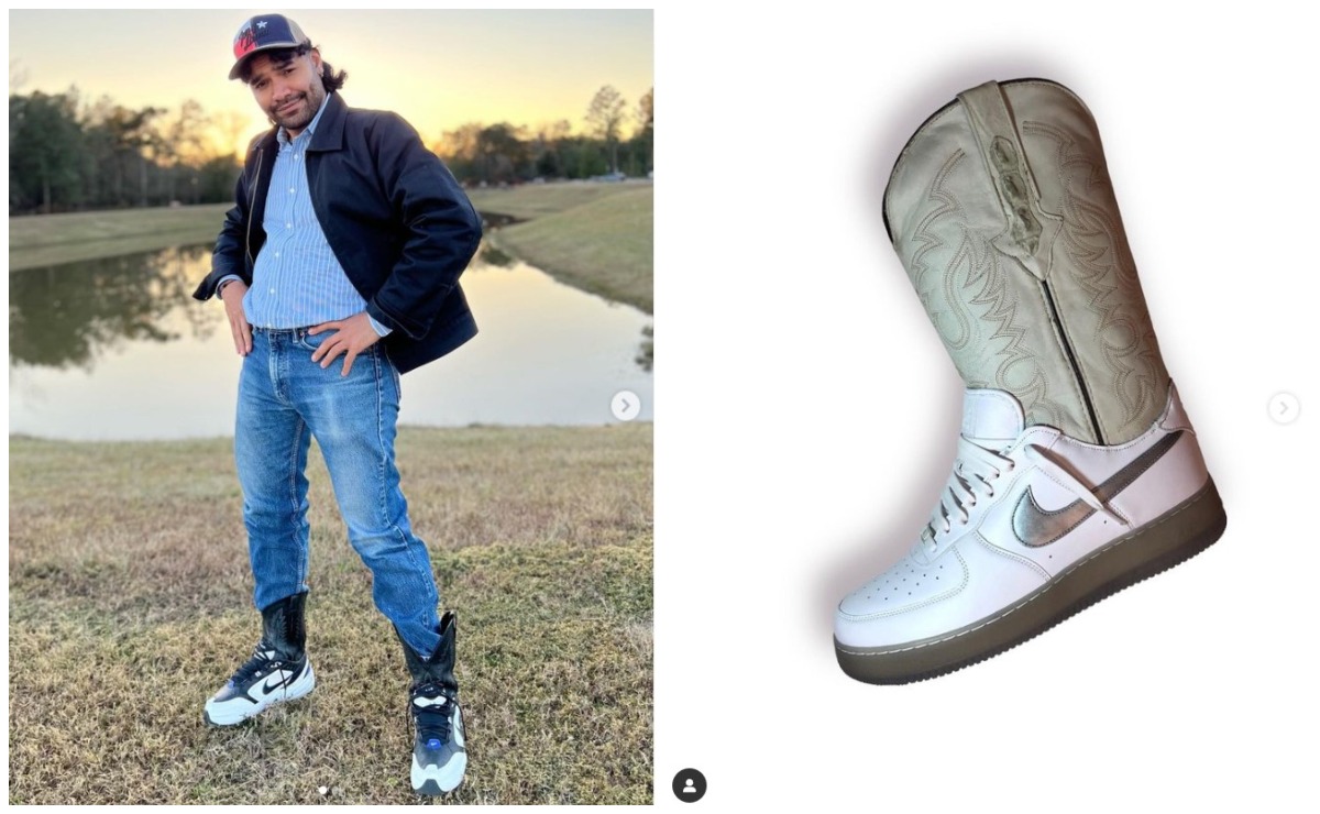 Conoce la bota cowboy Nike que ha revolucionado el mundo