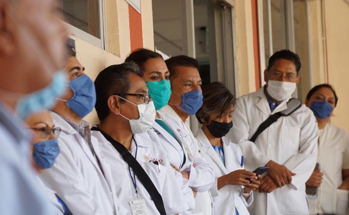 Se contagian de Covid-19 105 trabajadores de Salud en las últimas semanas en Yucatán