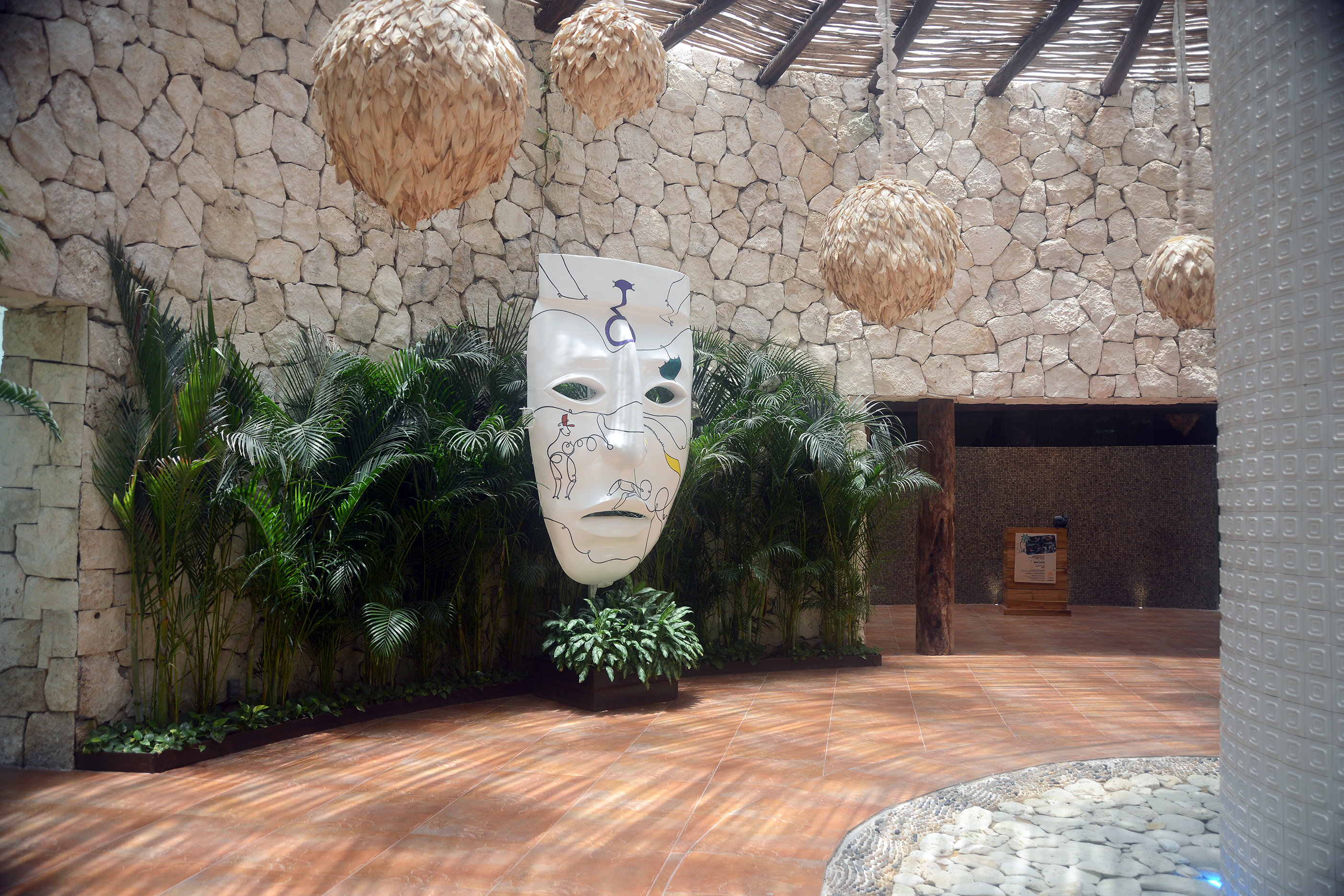 Lujosa decoración mexicana en la Riviera Maya