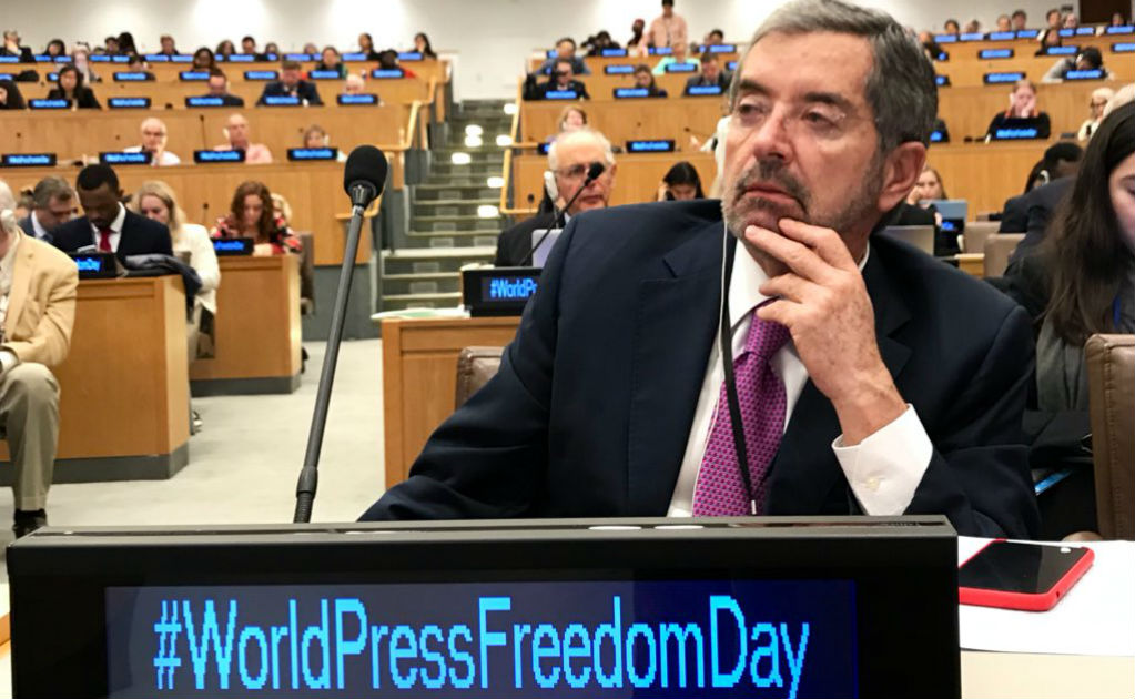 México se suma a Grupo de Libertad de Prensa en ONU