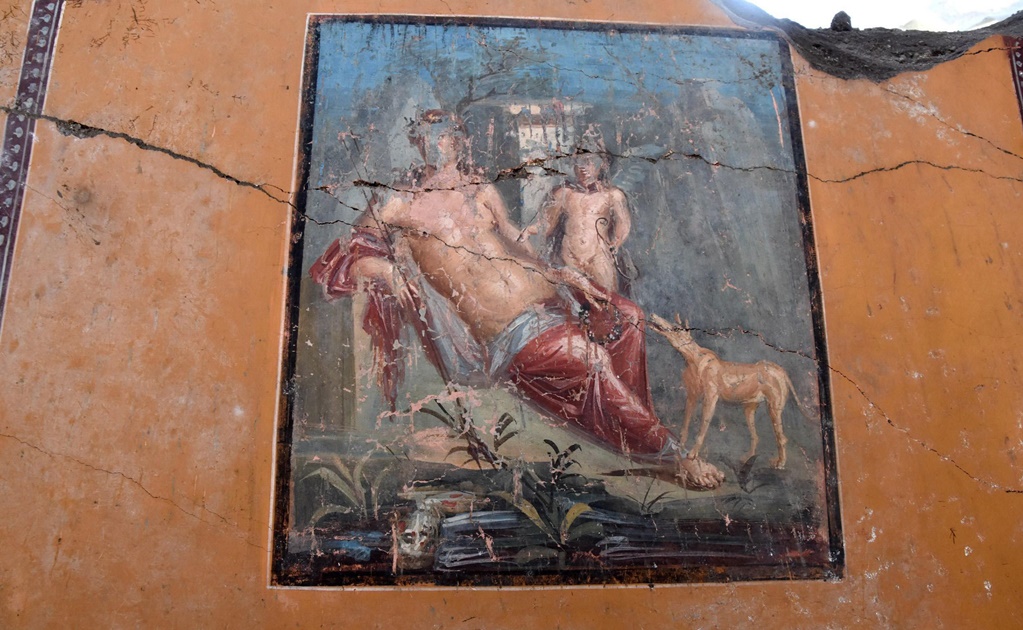 El mito de la belleza de Narciso, el nuevo hallazgo en una lujosa casa de Pompeya