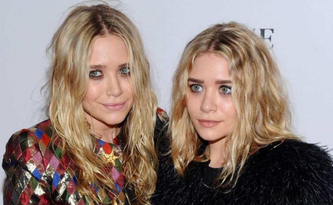 Mary-Kate y Ashley Olsen en una rara aparición, sin maquillaje, en la Semana de la Moda