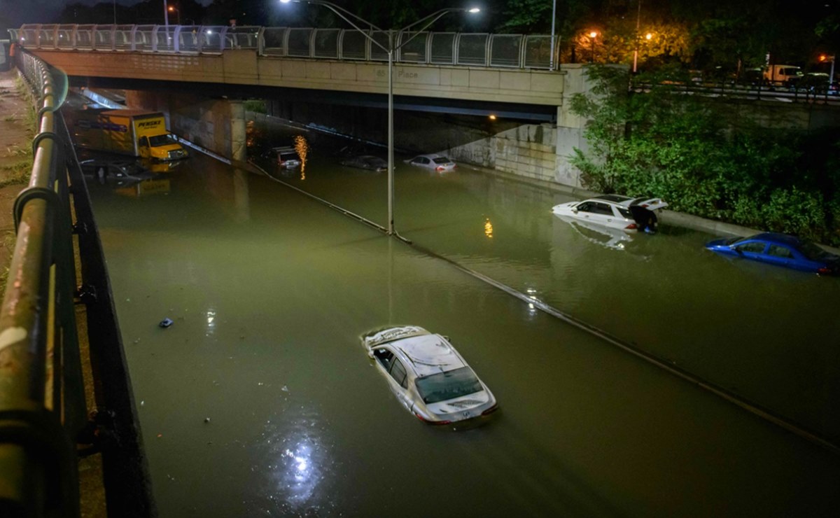 Videos. ‘Ida’ deja inundaciones devastadoras en Nueva York y Nueva Jersey