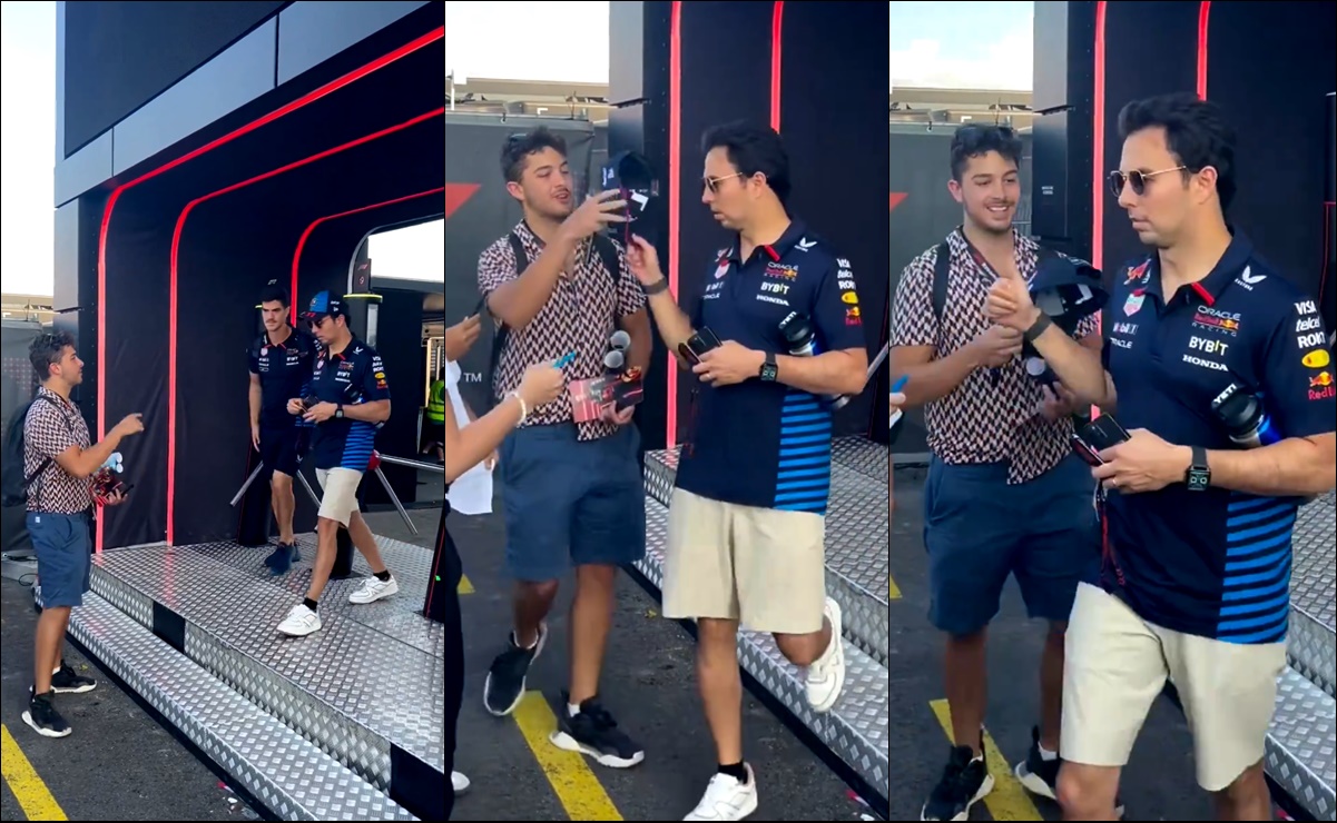 El gran gesto que tuvo Checo Pérez con un fan al obsequiarle su gorra durante el GP de Hungría