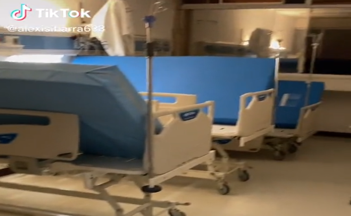 "Después de tanta lucha, se pudo vaciar esto": muestran área Covid-19 de hospital de Nuevo León sin pacientes