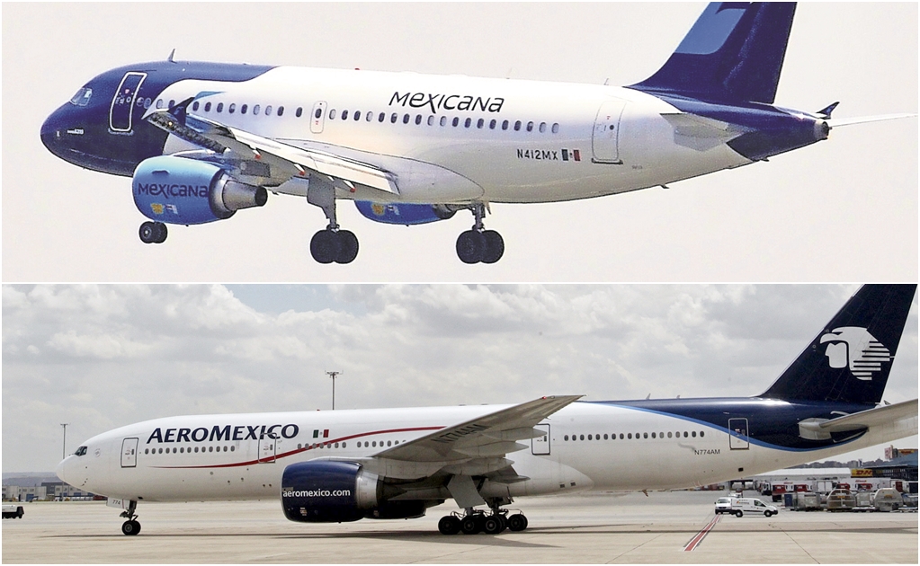 Sancionan a Aeroméxico y Mexicana por coludirse para fijar precios
