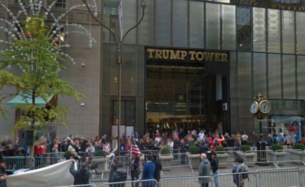 La residencia de Donald Trump vista desde Google Maps