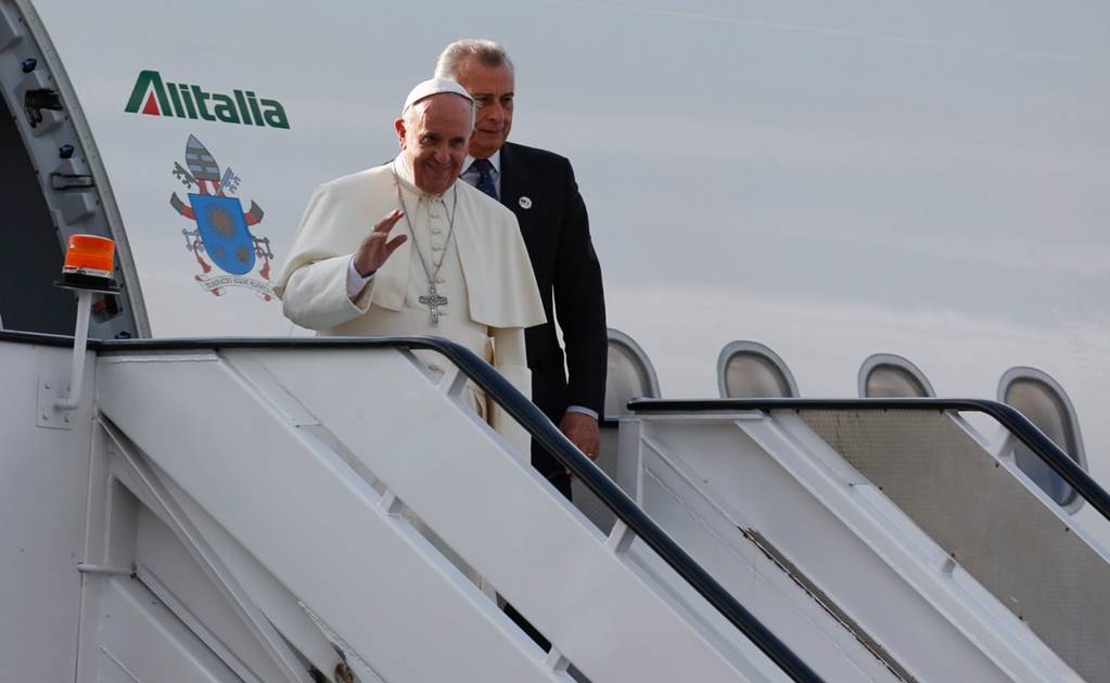 El papa Francisco llega a Kenia