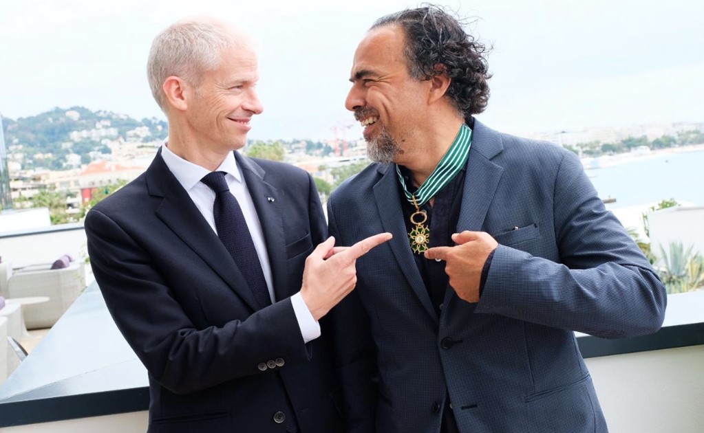 González Iñárritu is named Commander of the Order of Arts and Letters in Cannes 