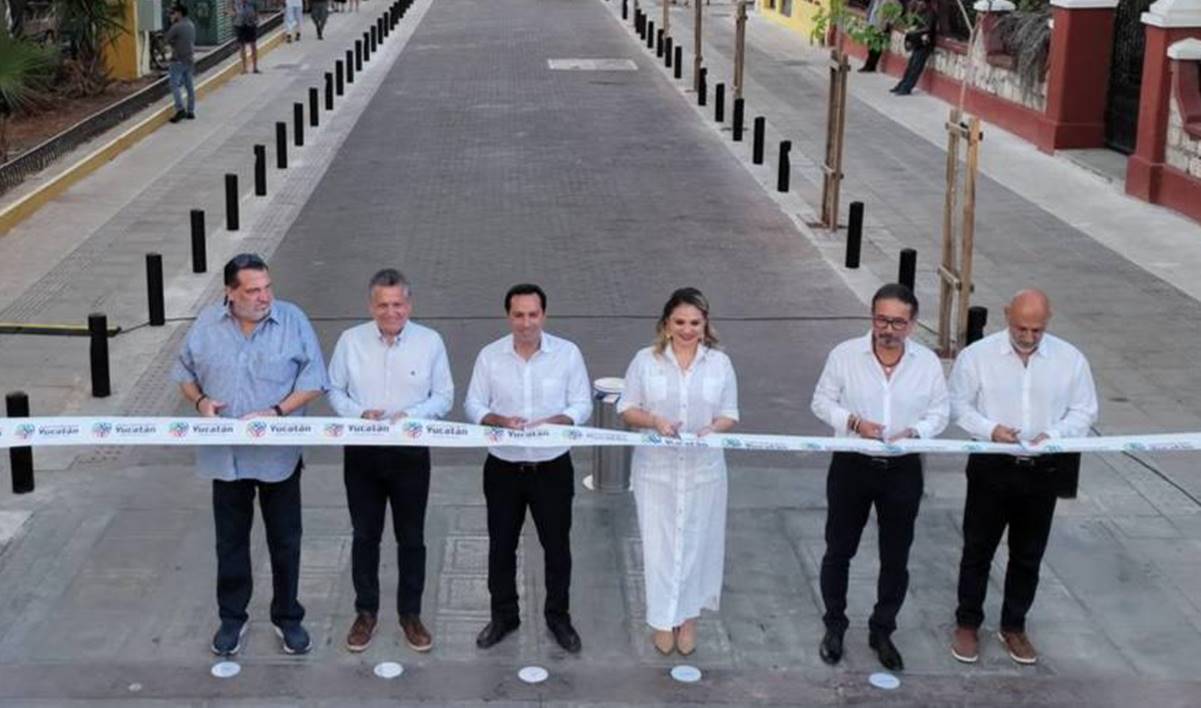 Con una inversión de 174.3 mdp, Mérida estrena nuevo corredor turístico y gastronómico