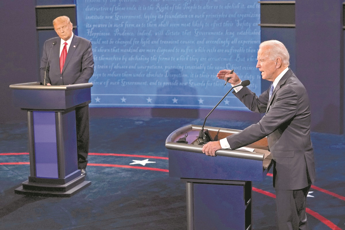 Trump y Biden al fin debaten; nada cambia
