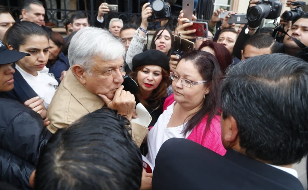 Protestan contra "El Bronco" tras evento de López Obrador