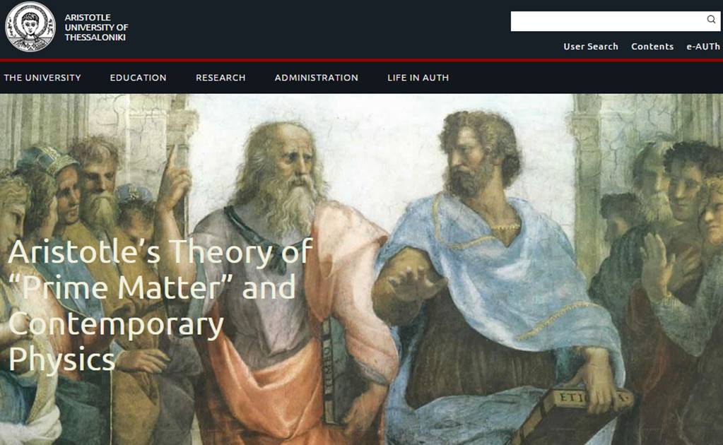 Universidad de Grecia celebrará a Aristóteles