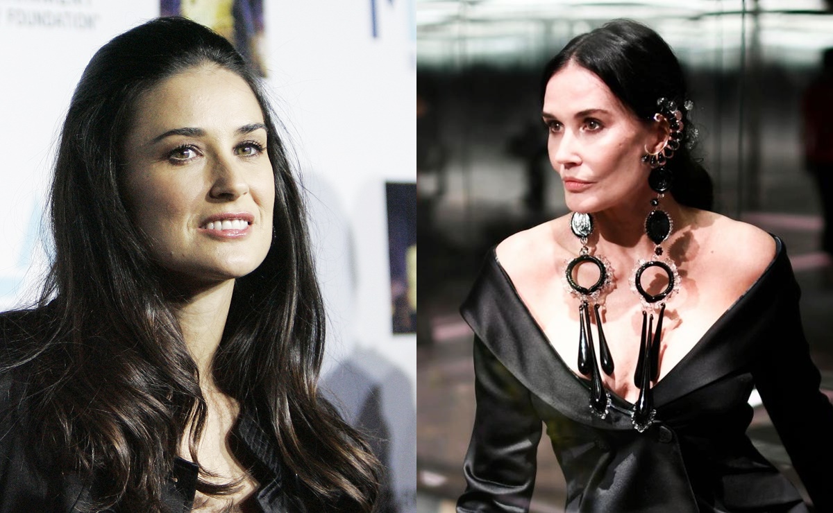 De 'Striptease' al 2021: la radical transformación de Demi Moore 