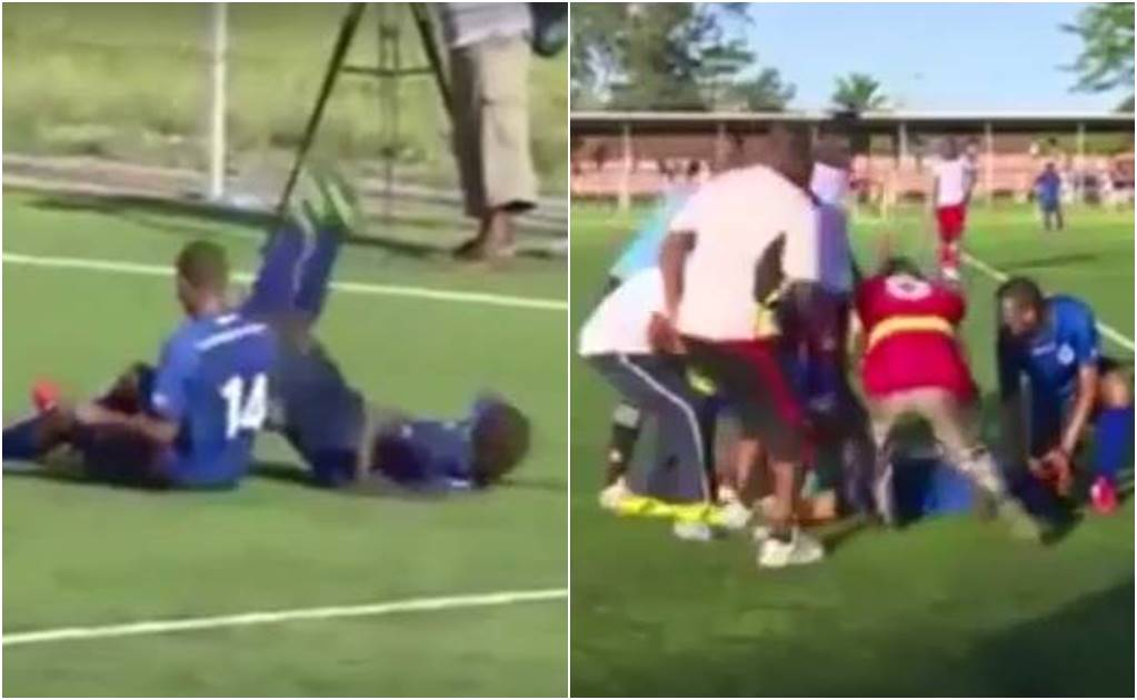 Video. Futbolista muere minutos después de festejar su gol 