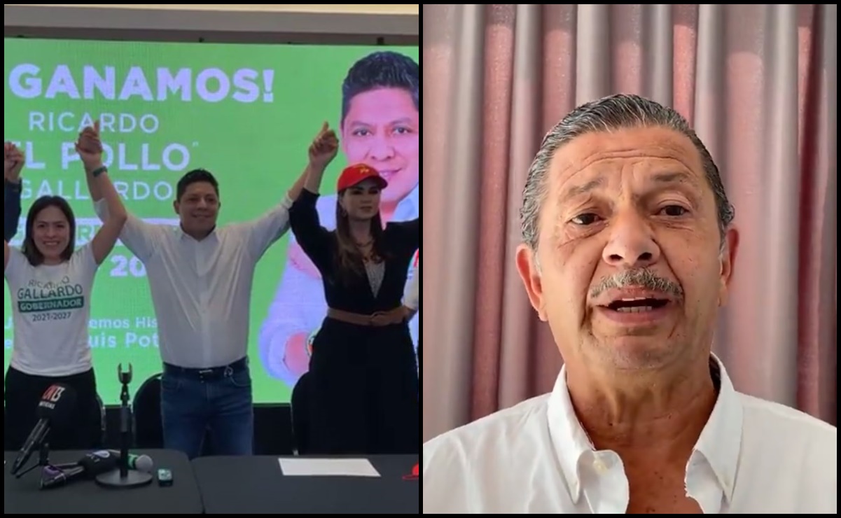Ricardo Gallardo se proclama ganador en SLP; Octavio Pedroza afirma lo mismo