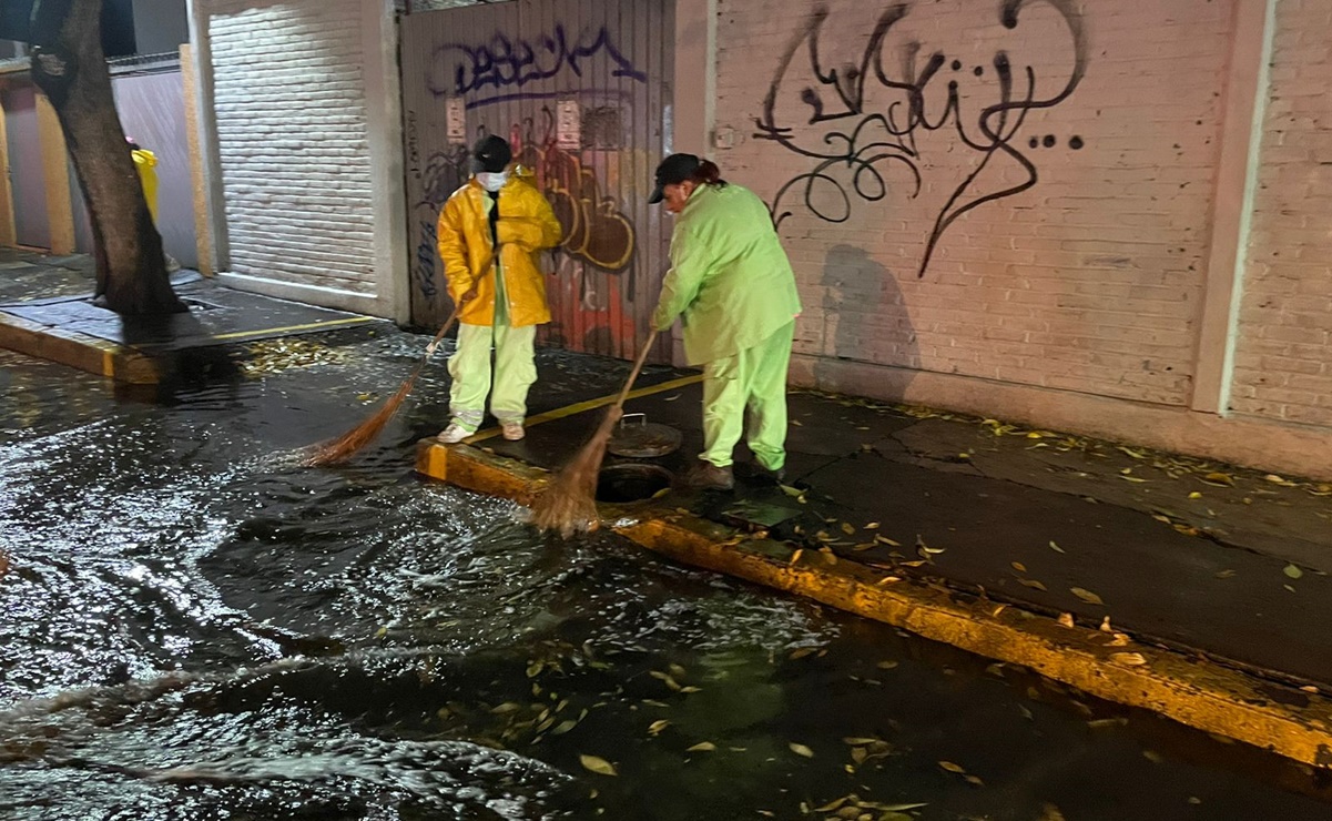 Por lluvias recolectan más de 200 toneladas de basura en la CDMX