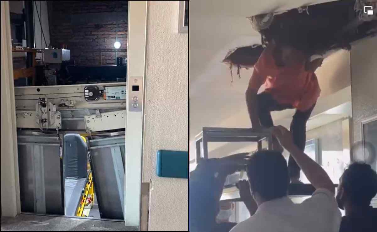 Reportan falla en otro elevador del IMSS; ahora en Jalisco: VIDEOS