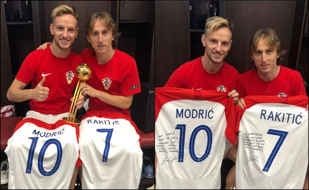​Modric y Rakitic se dedican emotivos mensajes luego de perder el Mundial