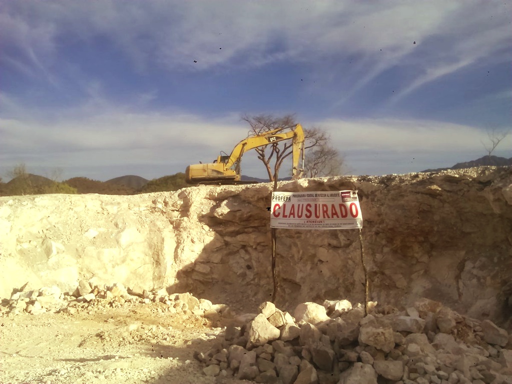 Clausuran mina en área natural protegida en Guanajuato