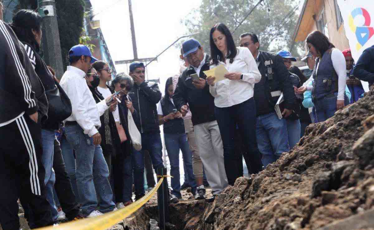 Lía Limón entrega cinco obras de más de 4 millones 300 mil pesos