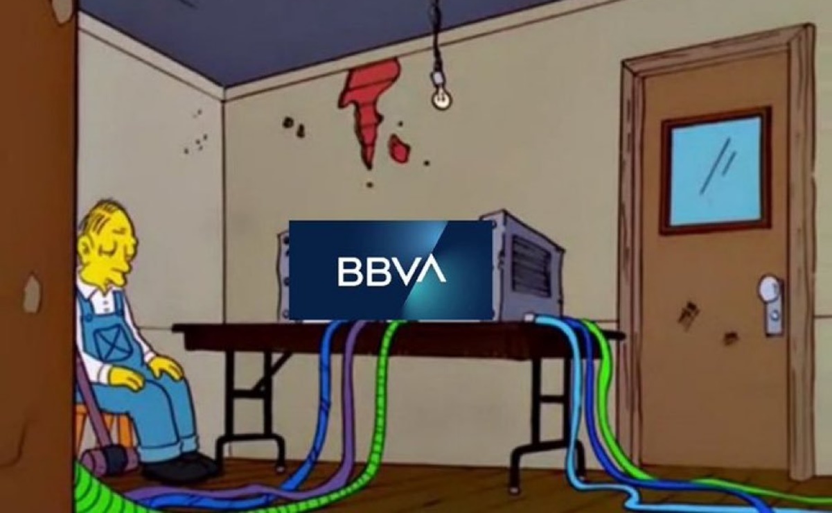 Falla en banca móvil de BBVA desata crisis con los mejores memes