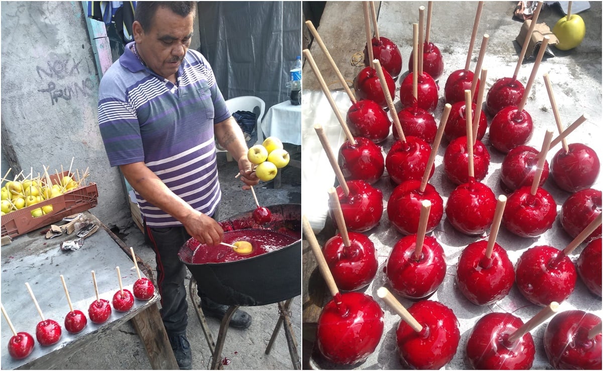 Cancelan pedido de mil 500 manzanas de caramelo; usuarios en redes lo apoyan