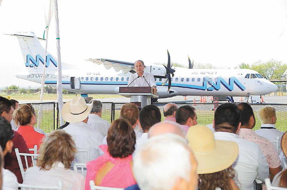 Inauguran conexión aérea CDMX con Tamuín 