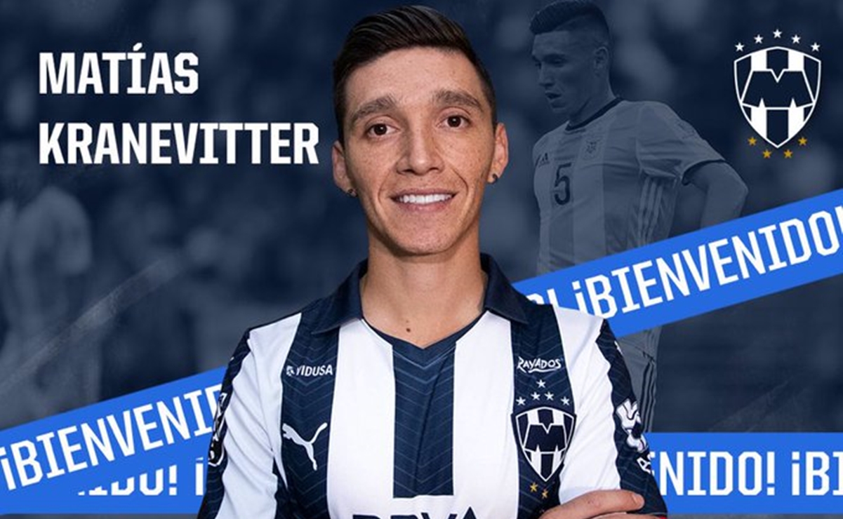 Matías Kranevitter es nuevo jugador de los Rayados de Monterrey