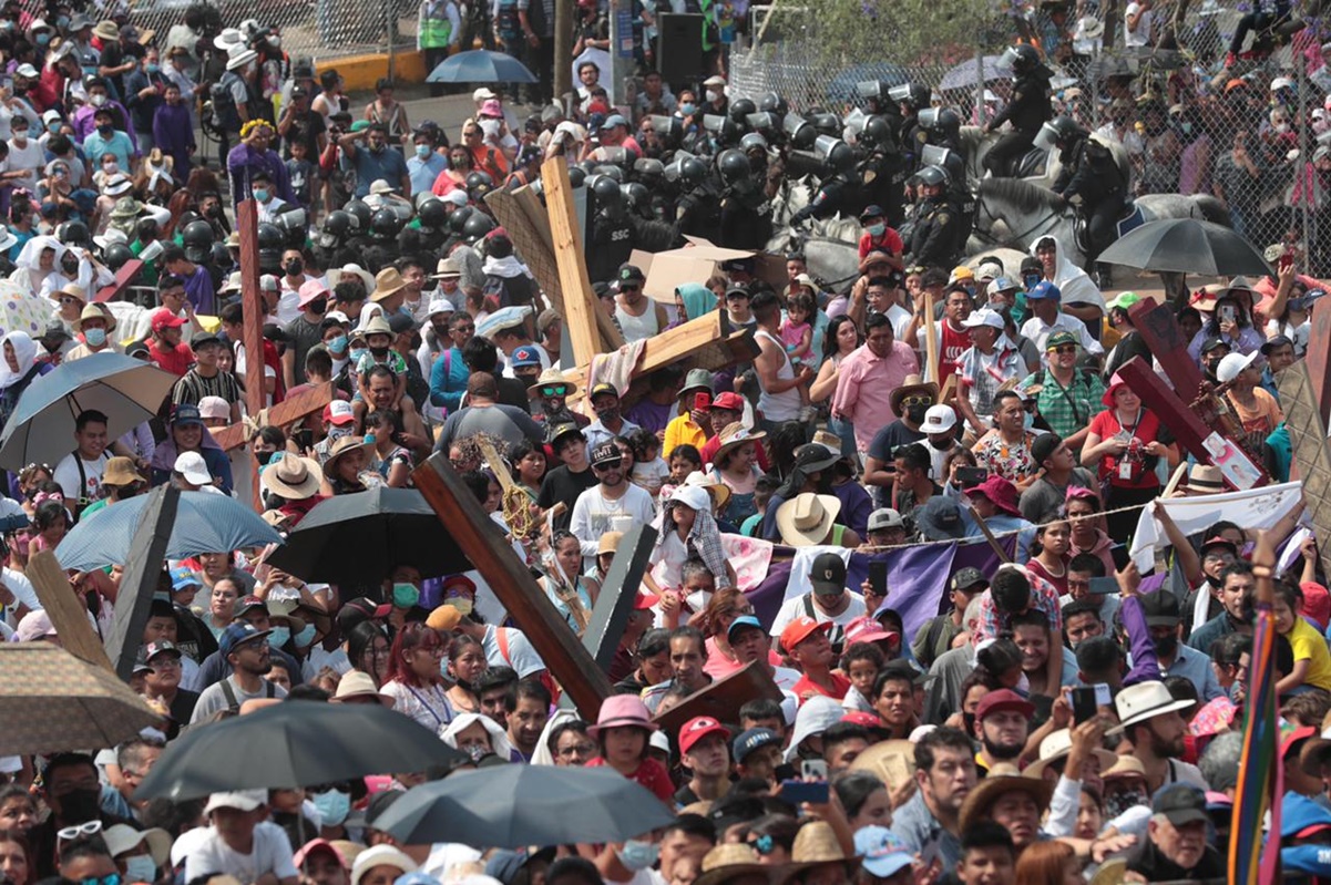 Asisten casi 2 millones a la Semana Santa en Iztapalapa tras 2 años sin eventos abiertos