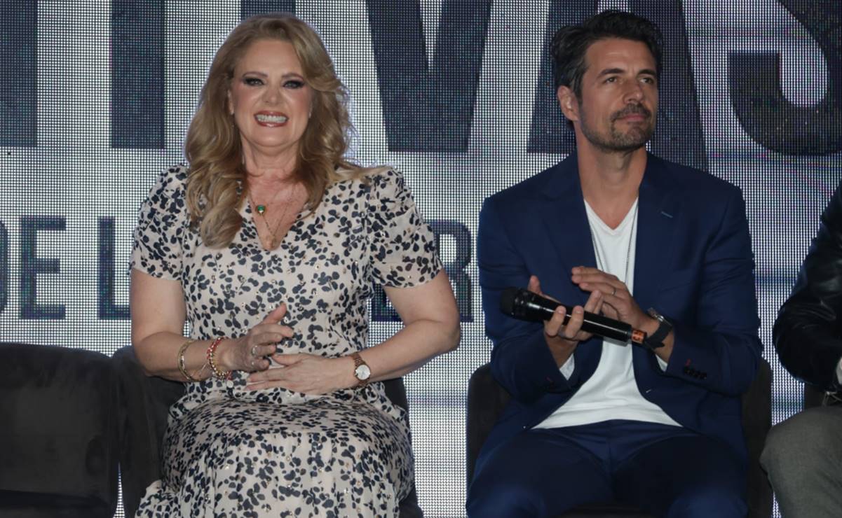 Erika Buenfil defiende a Eduardo Yáñez tras incidente con reportera: "si ya conocen el perro para qué le patean la reja"