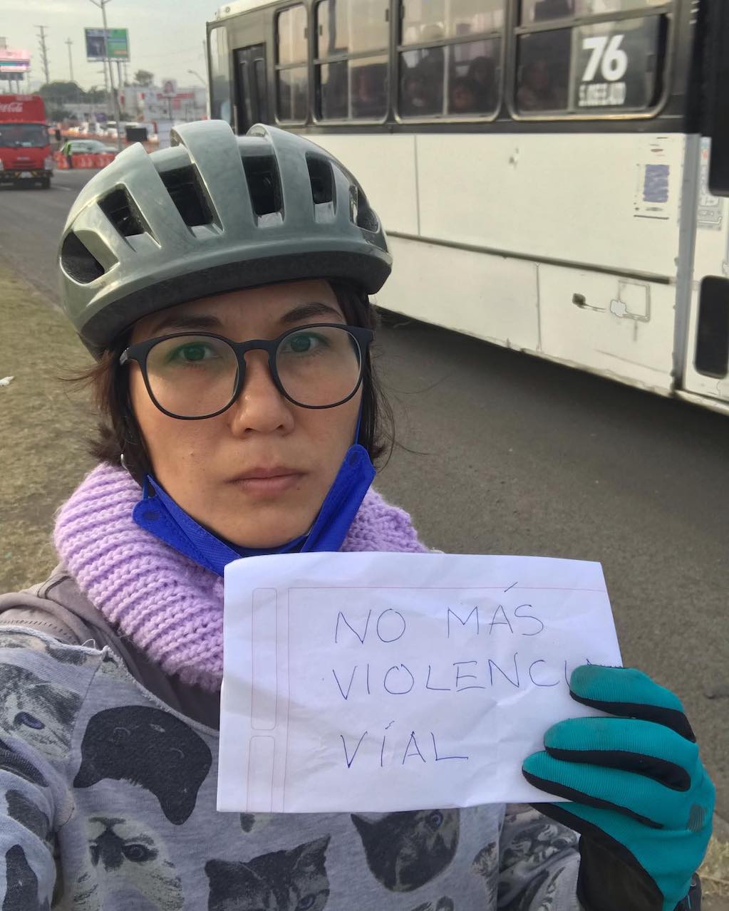 Ciclistas piden alto a agresiones; no más atropellamientos y más seguridad en Querétaro