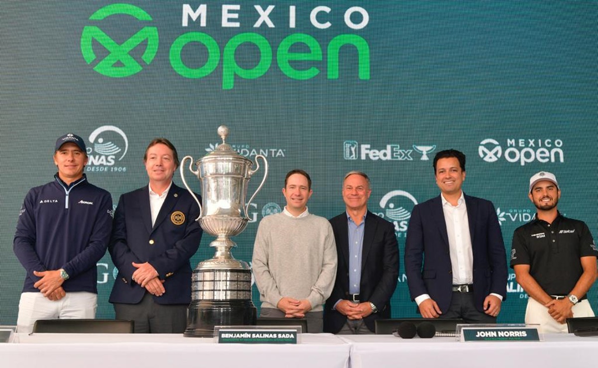 El México Open fue presentado; contará con los mejores golfistas del mundo