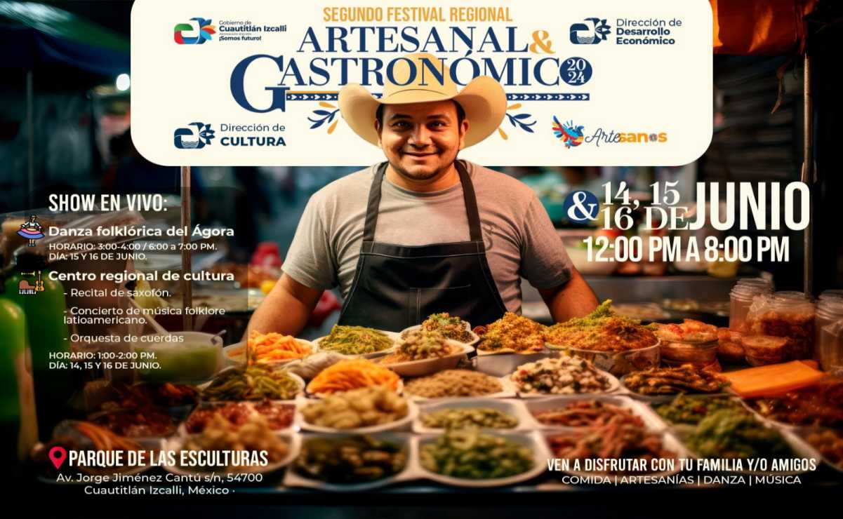 Arranca segundo Festival Regional Artesanal Gastronómico en Cuautitlán Izcalli