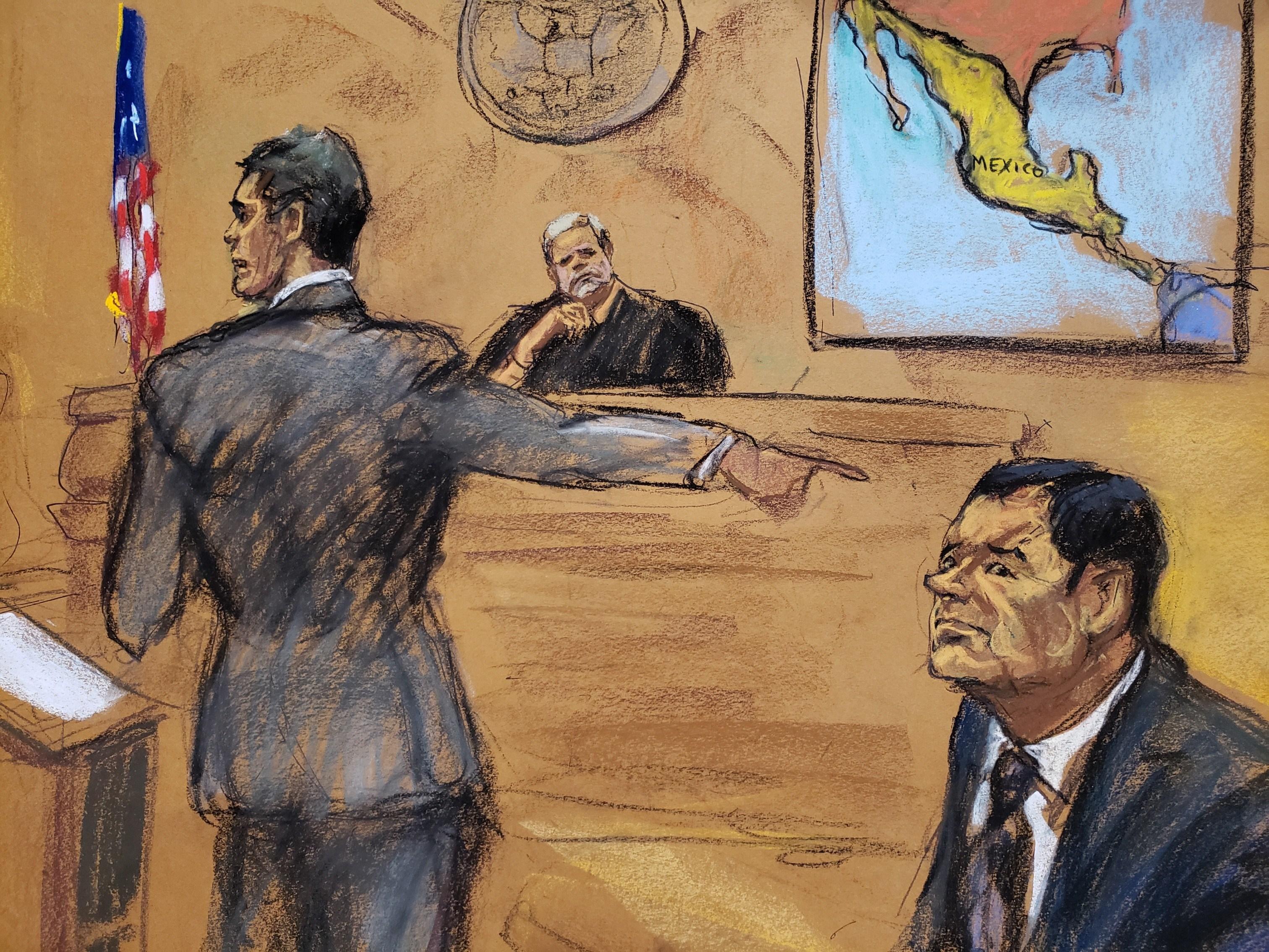 Juez recrimina a abogado de "El Chapo" acusaciones contra presidentes