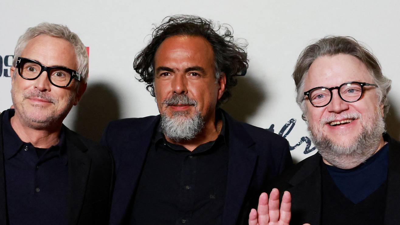 Guillermo del Toro, Alfonso Cuarón y Alejandro González Iñárritu, los mexicanos que van por un Oscar 2023