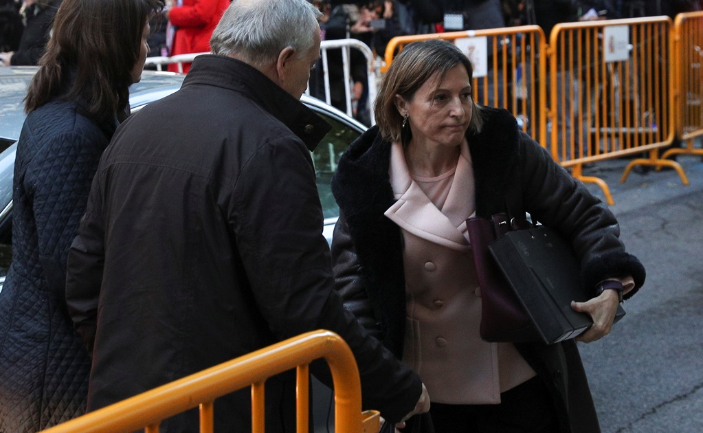 ​Piden en España prisión para presidenta de Parlamento catalán