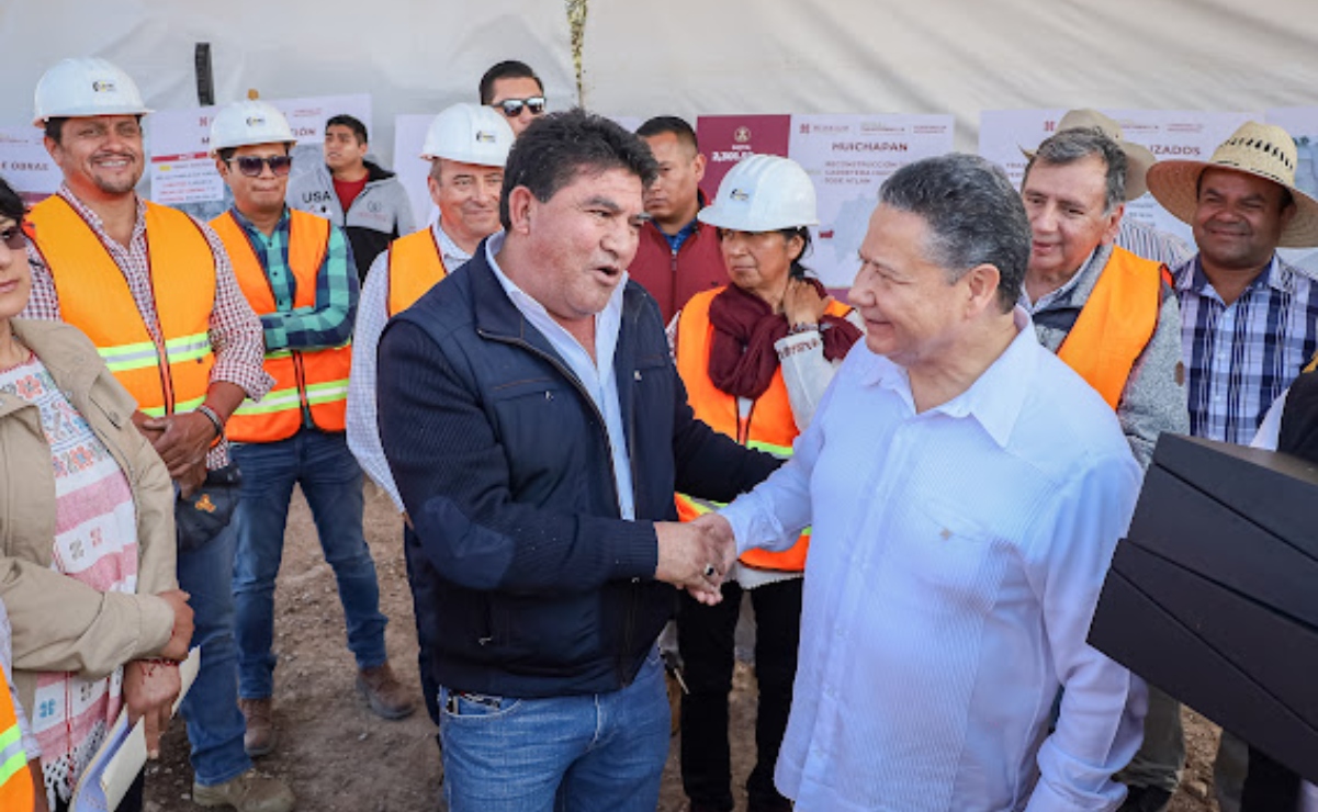 Julio Menchaca Salazar continúa con supervisión y entrega nuevos trabajos de infraestructura para beneficio de los hidalguenses