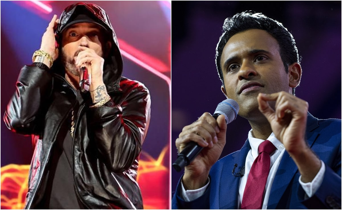 Eminem pide al precandidato republicano Vivek Ramaswamy que deje de interpretar sus canciones