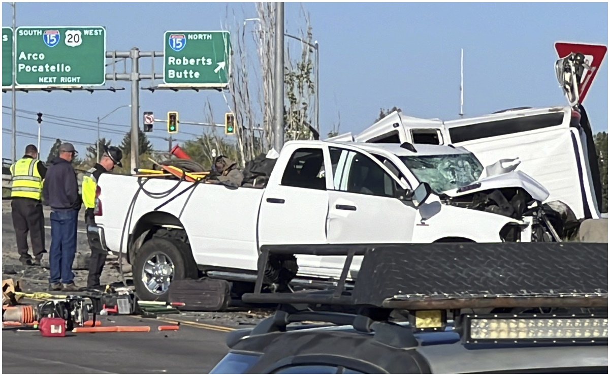 Concluye repatriación de restos de trabajadores mexicanos muertos en accidente vehicular en Idaho