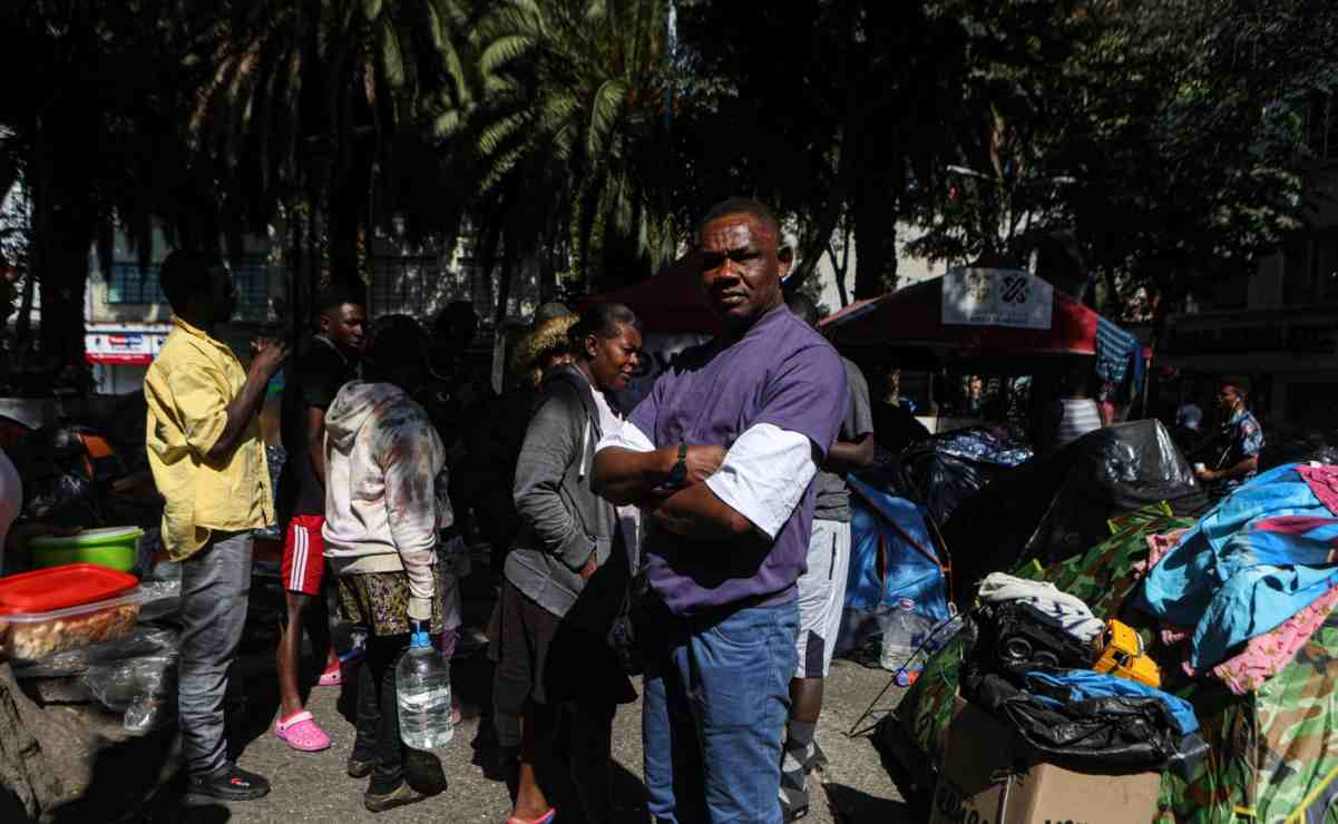 Vecinos de colonia Juárez exigen atender demandas por campamentos de migrantes e indígenas